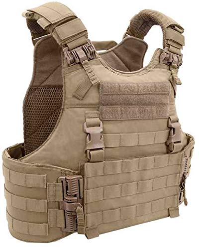 WARRIOR - A.S. was Quad Release Plate Carrier Coyote, Coyote