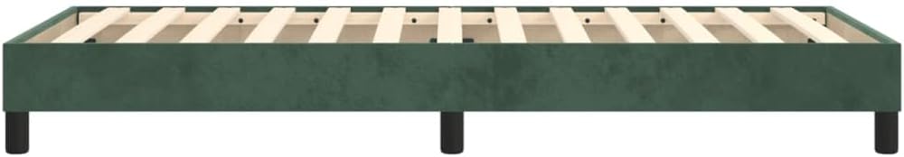 vidaXL Boxspringbett, Bettgestell mit Lattenrost, Bett Polsterbett mit Stützbeinen, Einzelbett Schla