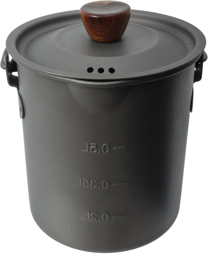 Origin Outdoors 562061 Unisex – Erwachsene Titan French Press 3 in 1, Mehrfarbig, 750 ml