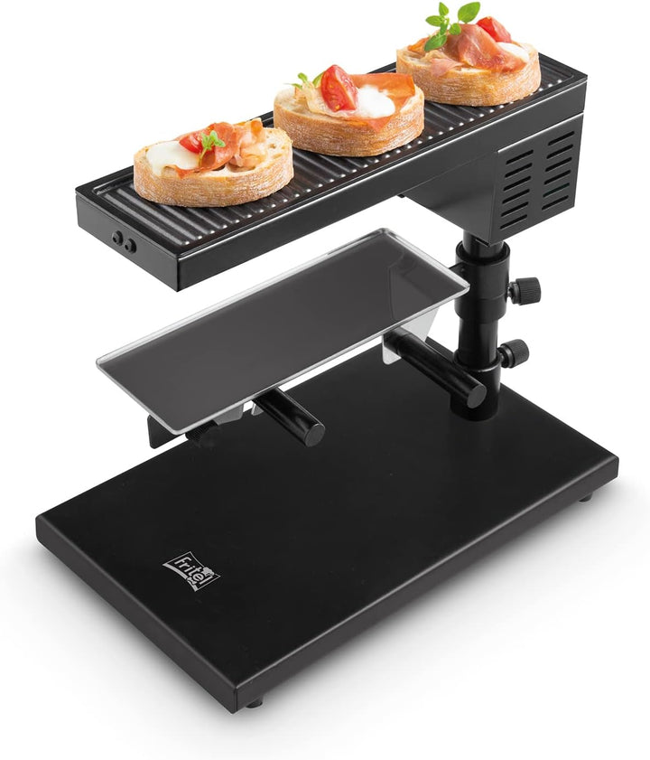 FRITEL CR 1895 – Schweizer Käse-Raclette + Grill – Raclettegrill/Käse-Gourmet-Set – 0 – 310 °C – 600