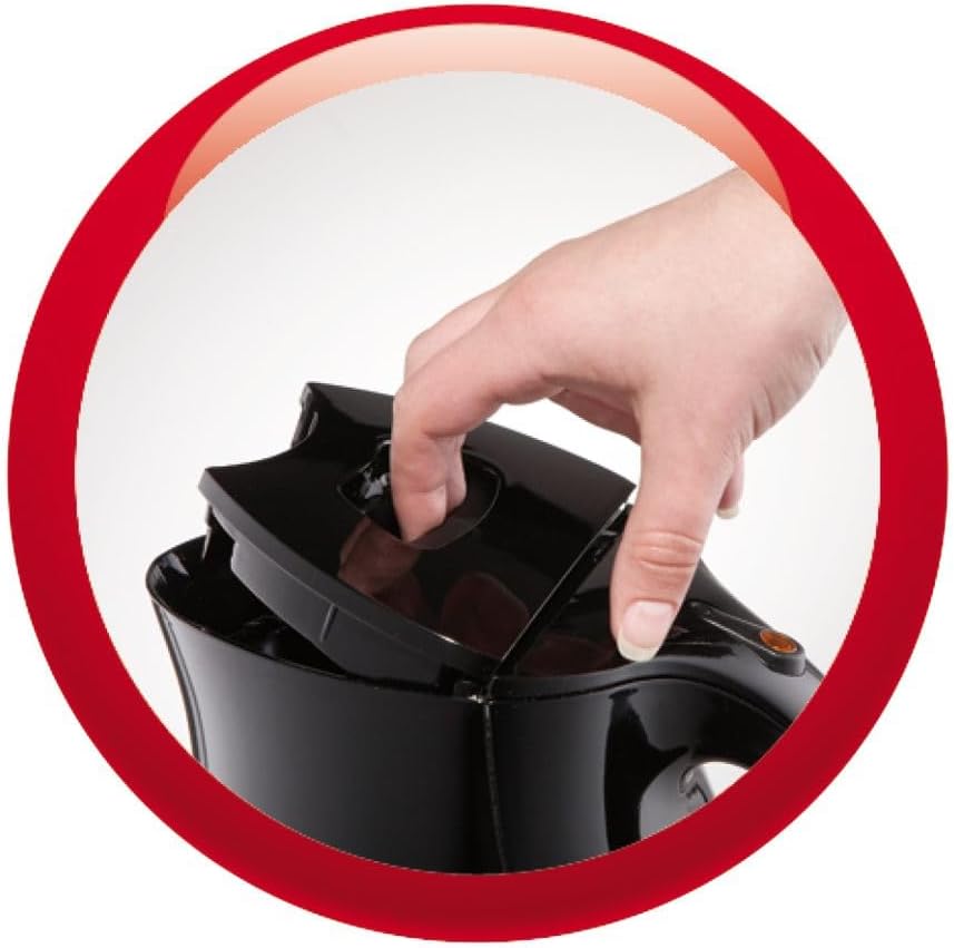 Moulinex BY1078 Wasserkocher | 1.2 L | Herausnehmbarer Kalkfilter | 360°-Sockel | 2.400 W Leistung |