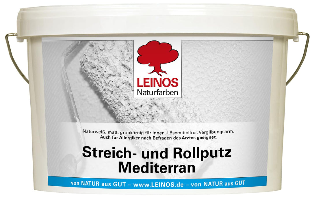 Leinos 680 Streich- und Rollputz Mediterran 10,00 l 10,0 Liter Mediterran, 10,0 Liter Mediterran