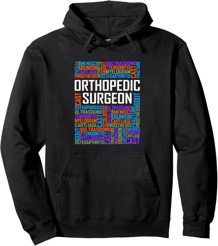 Orthopädischer Chirurg Worte Geschenke Orthopädische Pullover Hoodie