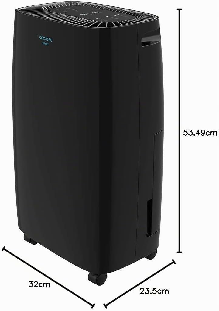 Cecotec Big Dry 4000 Expert Luftentfeuchter mit Timer 24 h, 10 L/Tag, herausnehmbarer Tank 2,5 Liter