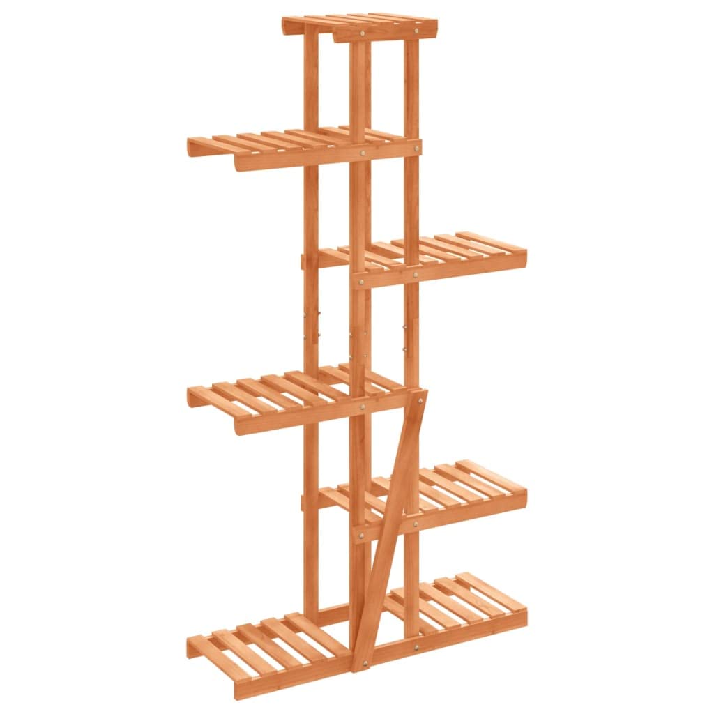 vidaXL Blumenständer, Pflanzenregal Holz, Blumenregal für Wohnzimmer Balkon Terrasse, Pflanzenstände