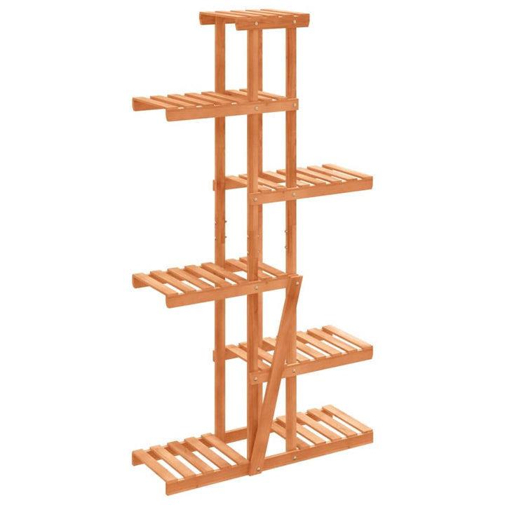 vidaXL Blumenständer, Pflanzenregal Holz, Blumenregal für Wohnzimmer Balkon Terrasse, Pflanzenstände