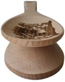 MUSIKLÖFFEL – Handgefertigt aus Klangholz, 28cm – Das Original Rhythmusinstrument für Volksmusik – L