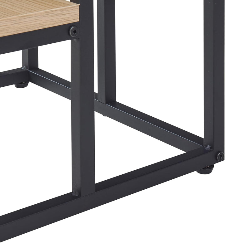 [en.casa] Blumentreppe Ameland Pflanzenständer Pflanzentreppe indoor Blumenständer Pflanzenregal Met