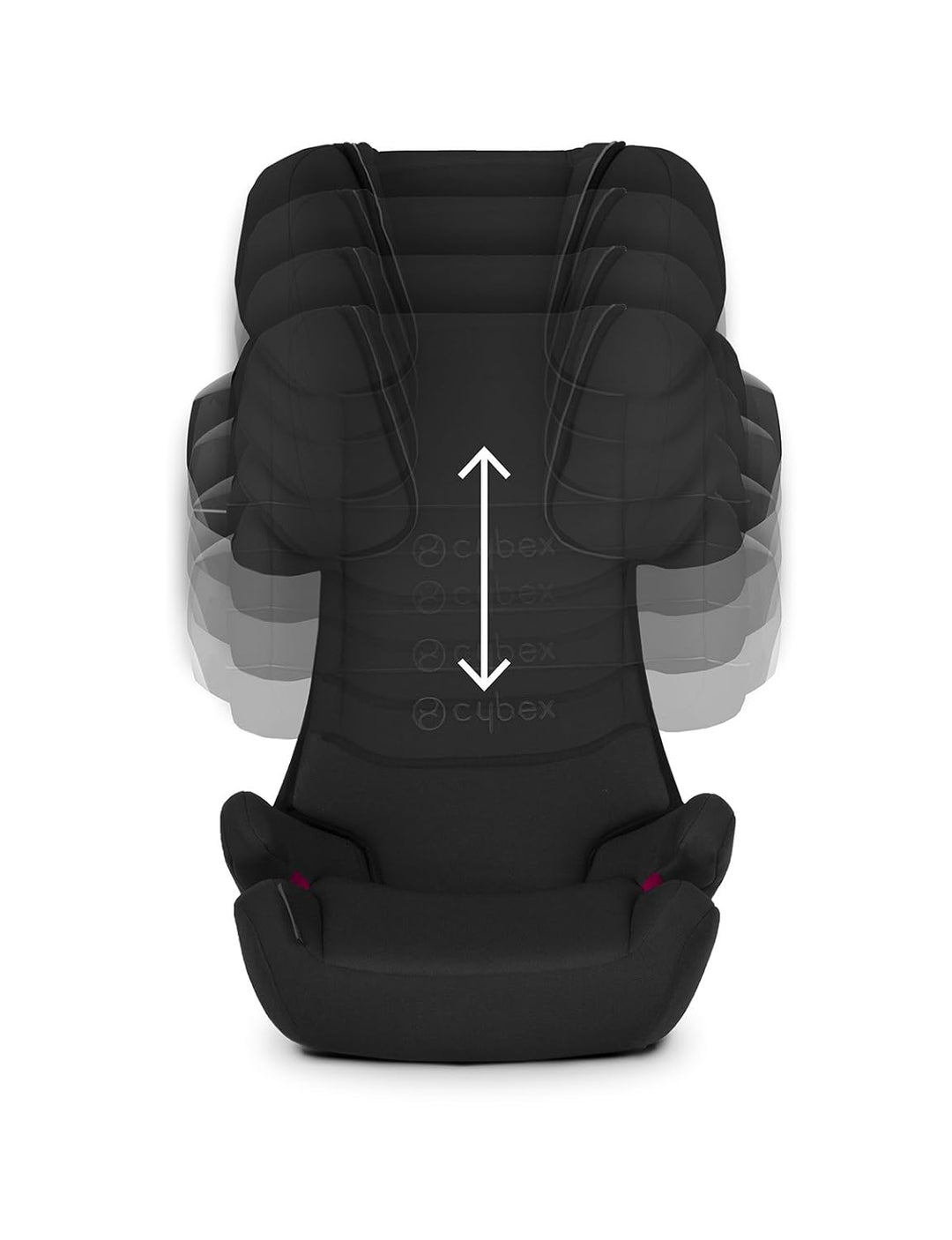 Cybex Silver Solution X2-fix, Autositz Gruppe 2/3 (15-36 kg), Mit Isofix, Purple Rain, Purple Rain