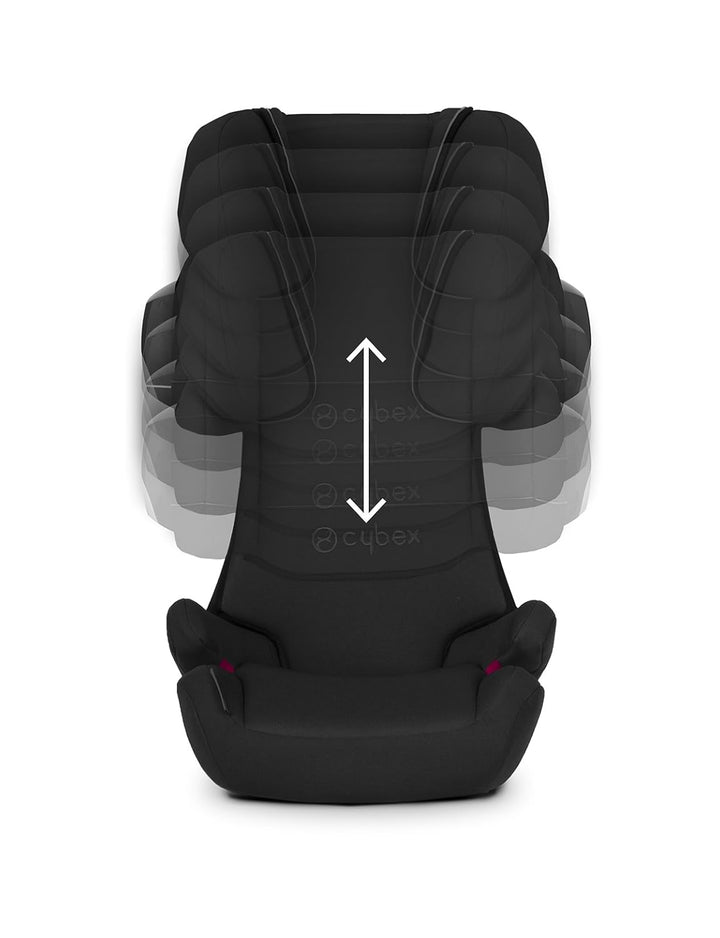 Cybex Silver Solution X2-fix, Autositz Gruppe 2/3 (15-36 kg), Mit Isofix, Purple Rain, Purple Rain