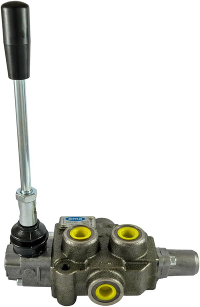 Ama Verteiler Hydraulisch Kompakt 3/8" 1 Hebel Doppeleffekt 40 Liter 58270 Handhebelventil Hydraulik