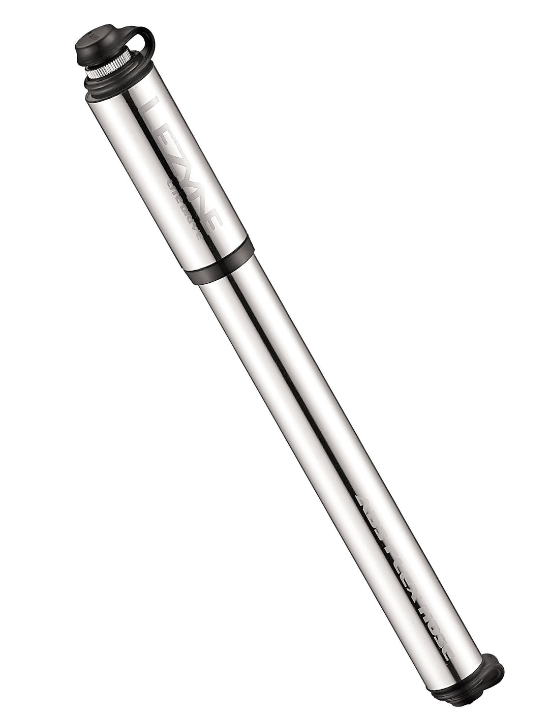 Lezyne Minipumpe CNC Lite Drive, 1-MP-LTDR-V1M04 Silber-Glänzend, Silber-Glänzend