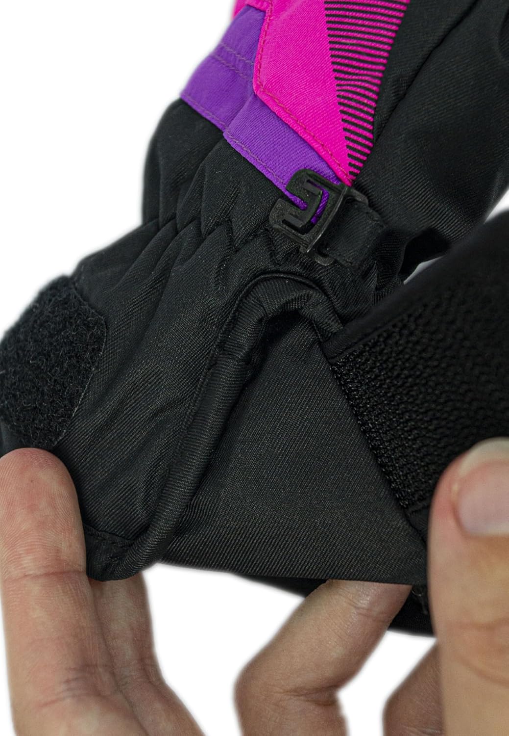 Reusch Kinder Dario R-tex Xt Handschuhe 5.5 black / pink glo, 5.5 black / pink glo