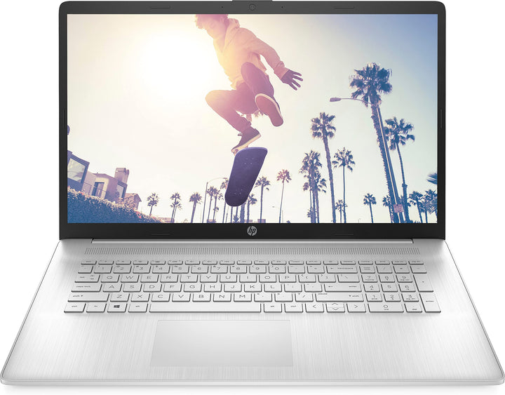 HP Laptop 17,3 Zoll Full HD IPS Display, AMD Ryzen 5-5500U, 8GB DDR4 RAM, 512GB SSD, AMD Radeon Graf