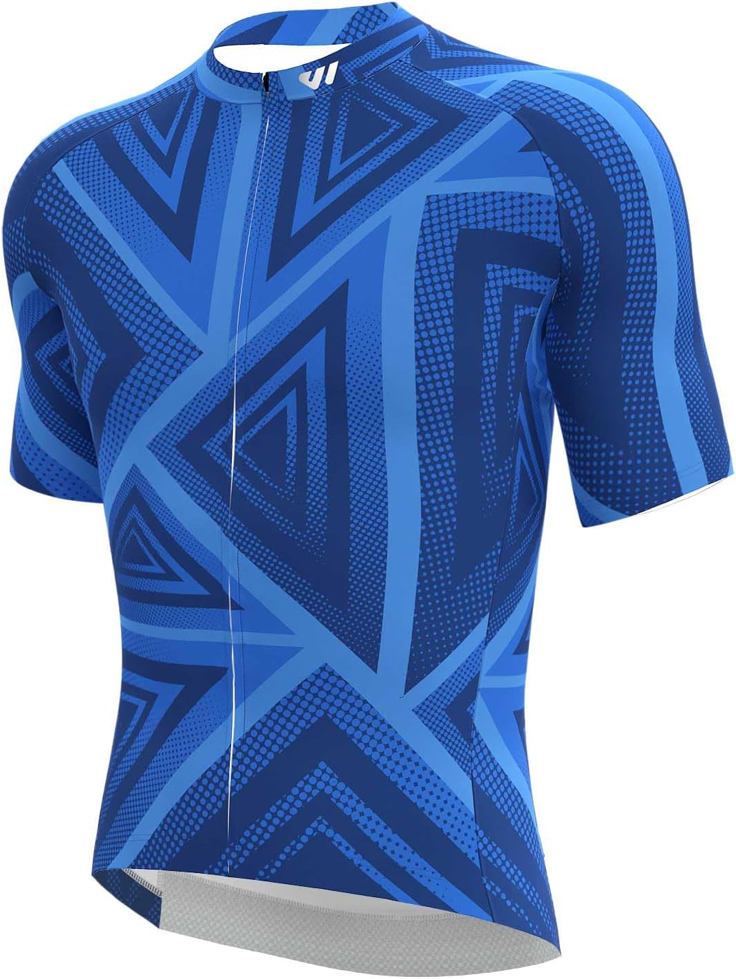 Wulibike Radtrikot Herren Langarm - Rennrad Trikot Herren Reissverschluss mit Taschen, Sommer Atmung