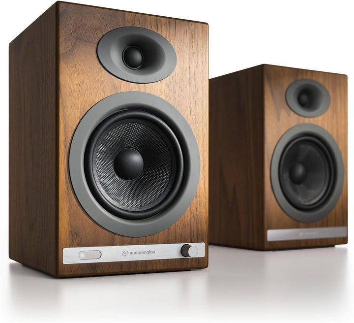 Audioengine HD5 Premium-Lautsprecher | 150 W Audiophile Bluetooth 5.0 mit aptX HD | Eingebauter 24-B