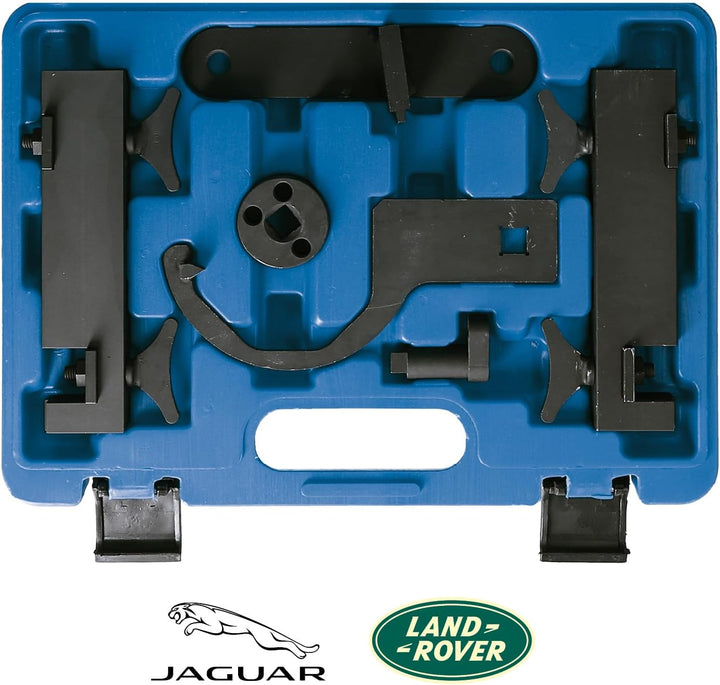 BRILLIANT TOOLS BT593190 Motor-Einstellwerkzeug | für Jaguar/Land Rover | 5.0 V8 | 6-tlg. [Powered b
