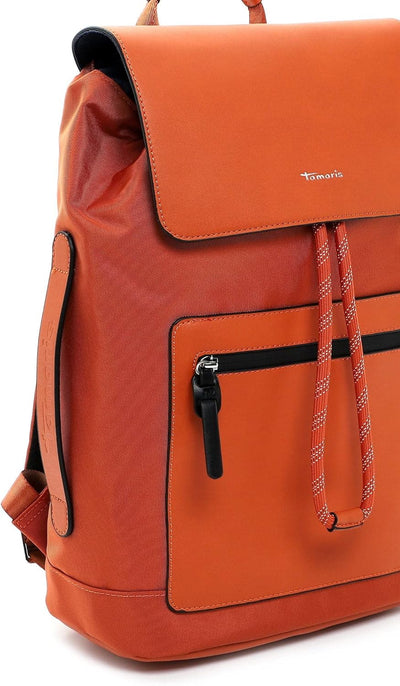 Tamaris Rucksack Cosima 31090 Damen Rucksäcke Material Mix darkorange 614 One Size