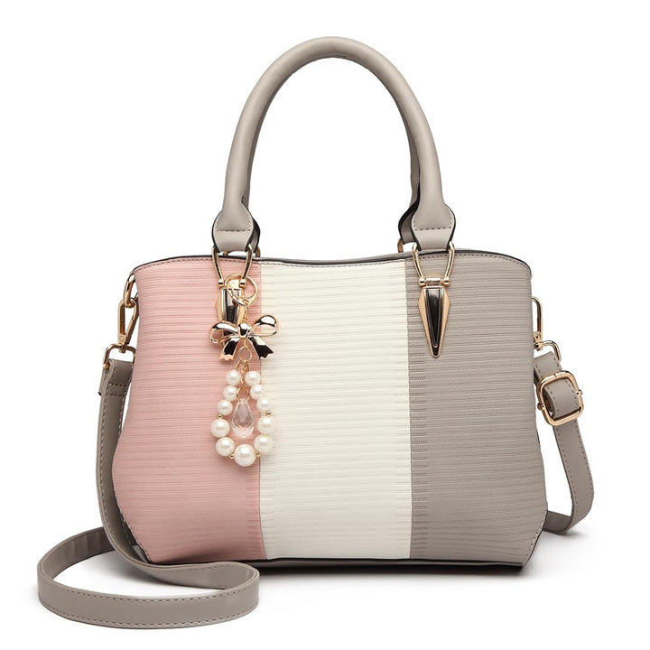Miss Lulu Handtasche Damen Mittelgross Tasche Damen Mittelgross Handtasche Damen Multicolor Elegant