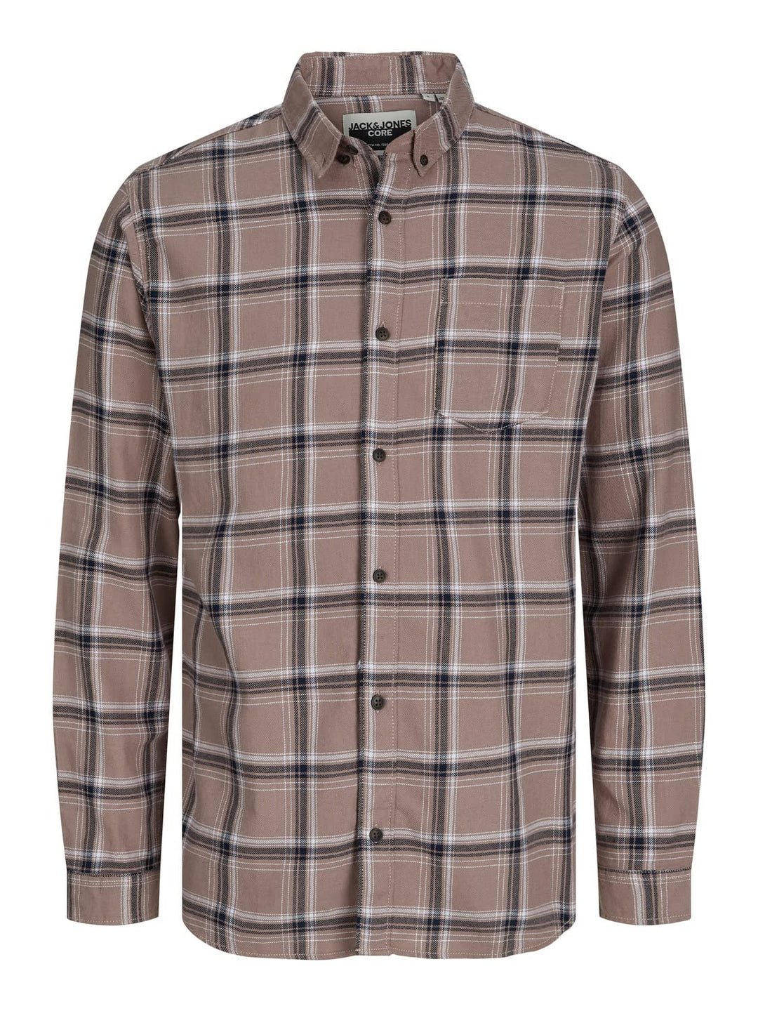JACK & JONES Herren Jcohunter Check Shirt Ls Hemd/Bluse L Twilight Mauve, L Twilight Mauve
