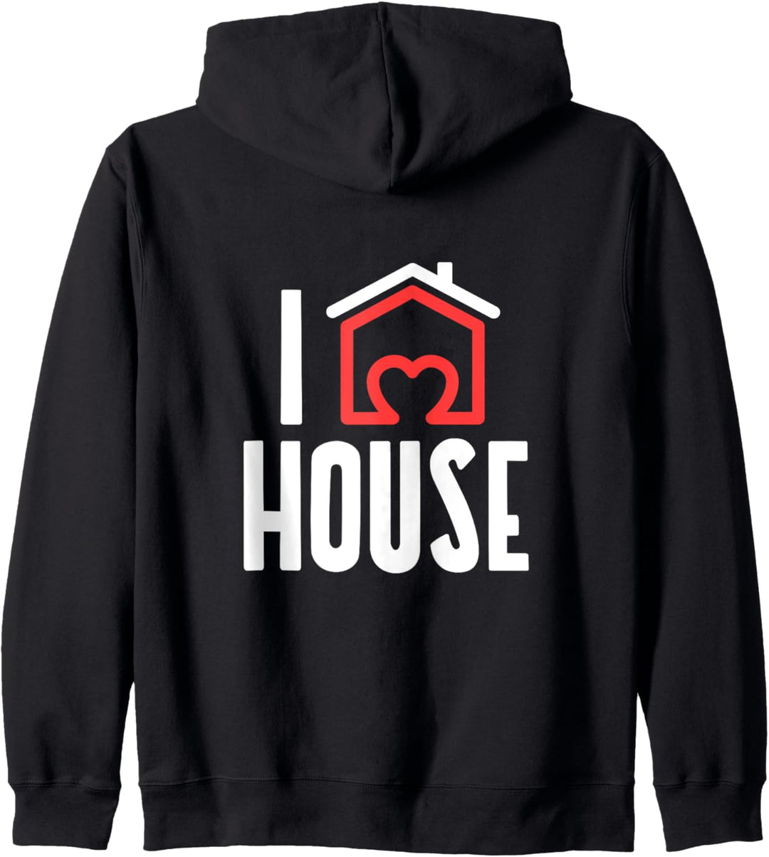 House Music Soulful Deep House EDM DJ Festival Music Kapuzenjacke