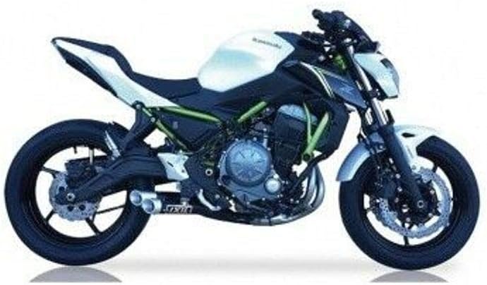 IXIL Hyperlow black XL Komplettanlage für KAWASAKI Z 650, 17- (Euro4) (Black)