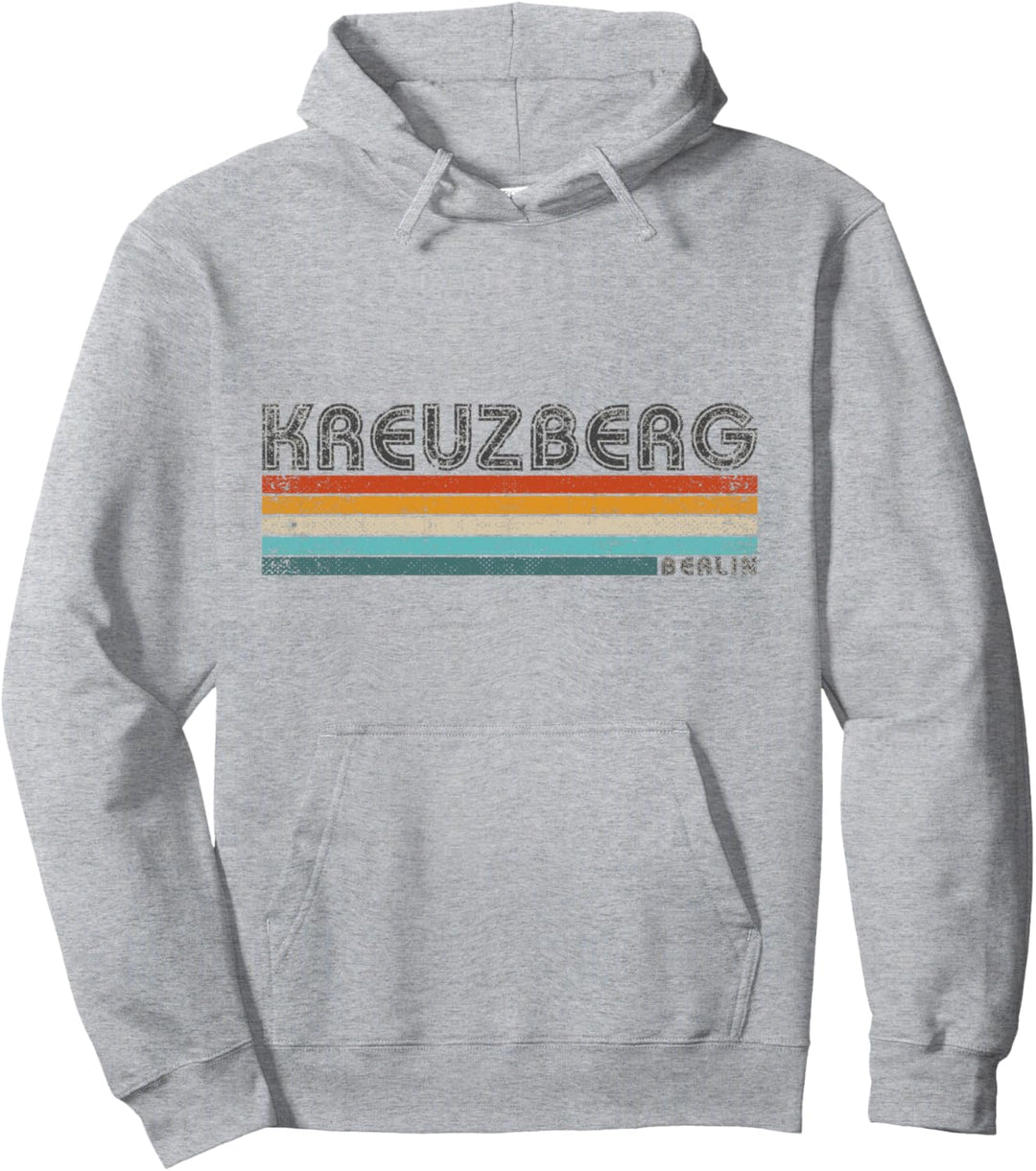 Retro 70er 80er Kreuzberg Kleidung Kreuzberg Pullover Hoodie