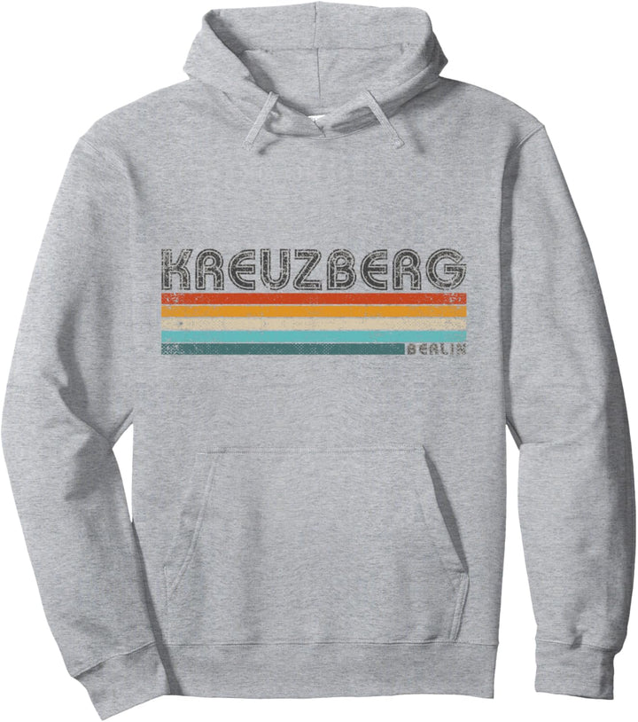 Retro 70er 80er Kreuzberg Kleidung Kreuzberg Pullover Hoodie