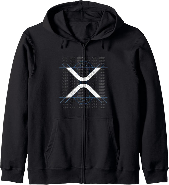 XRP Cryptocurrency Crypto Geschenk Kryptowährung Community Kapuzenjacke