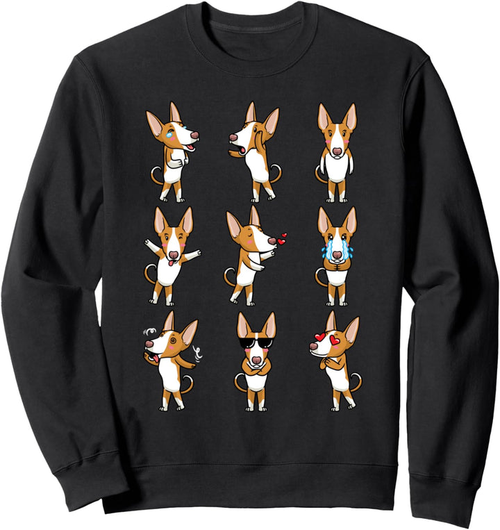 Podenco Ibicenco Hund Emotionen Sweatshirt