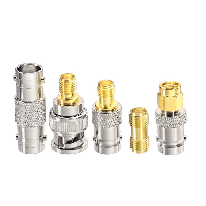 Superbat SMA Kabel 3M SMA Stecker auf BNC Stecker RG58 Kabel + 5 Stück Adapter Kit SMA auf BNC Kabel