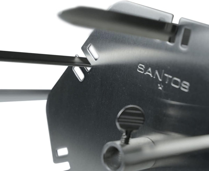 SANTOS XXL Spiess-Rondell - Drehspiesse bis Ø12mm - Universal Spiess-Gestell - 6 breite XXL Spiesse