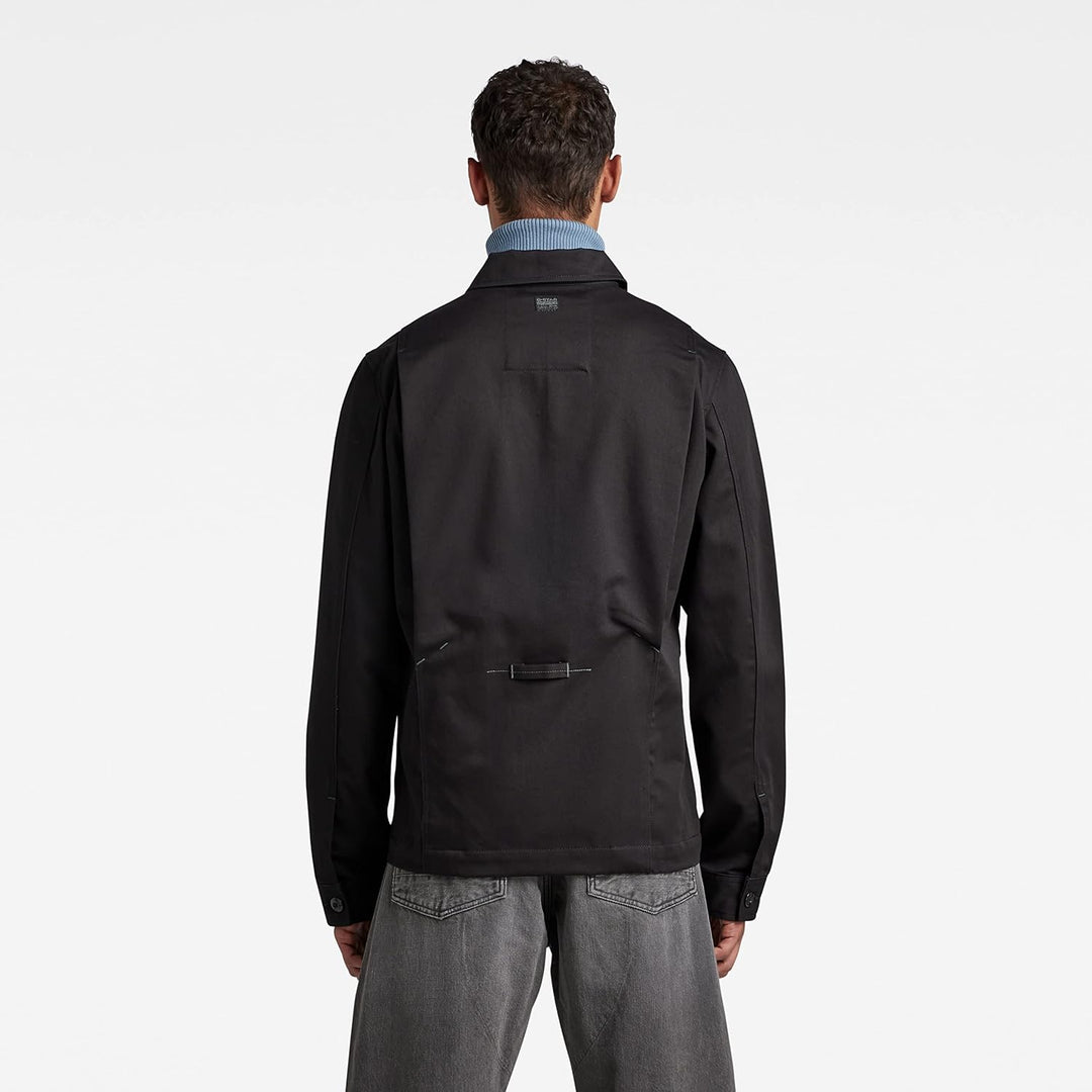 G-STAR RAW Herren Worker Overshirts XS Schwarz (Dk Black D21445-c900-6484), XS Schwarz (Dk Black D21