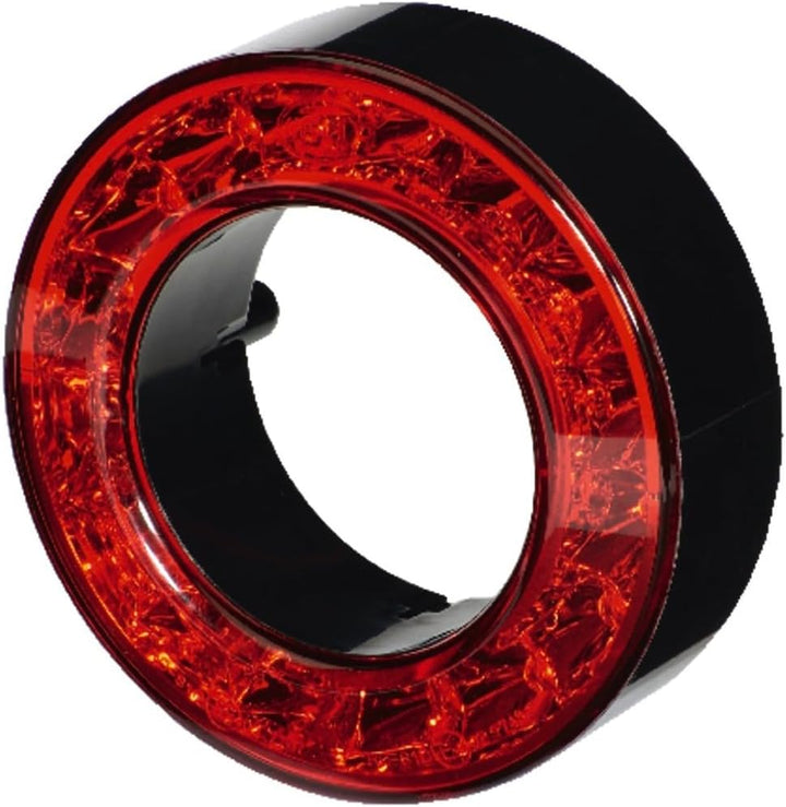HELLA - Heckleuchte - LED - 12V - Anbau/Schraubanschluss - Lichtscheibenfarbe: rot - Kabel: 250mm -