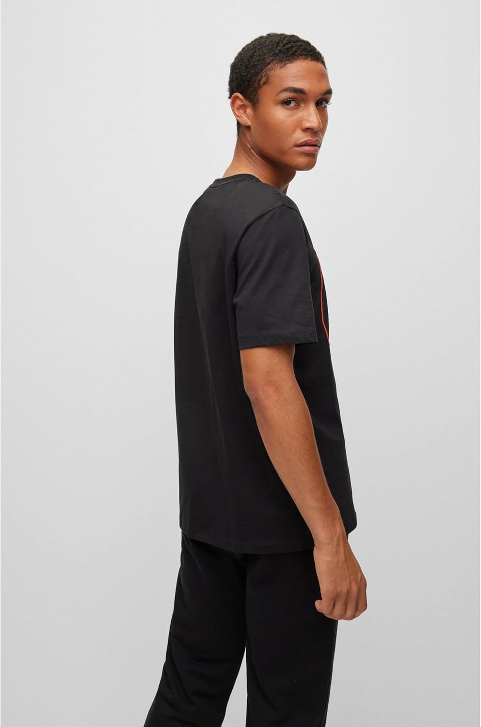 HUGO Herren Dumex T-Shirt, Black1