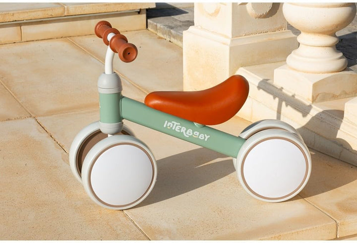 Interbaby | Laufrad für Babys 1 bis 3 Jahre - Kinderlaufrad für 12-36 Monate, Sicherer Baby-Rutscher