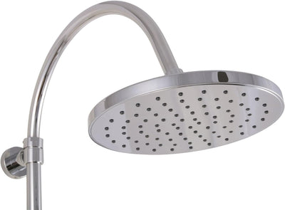 'aquaSu® Duschsystem Pitus mit Regendusche & Handbrause | Handbrause: 4-strahlig, wassersparend | Ko