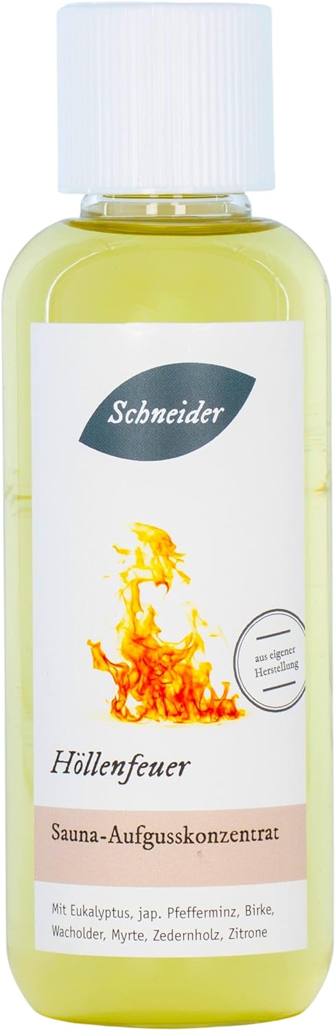 Saunabedarf Schneider - Aufgusskonzentrat, Saunaaufguss Höllenfeuer 250ml