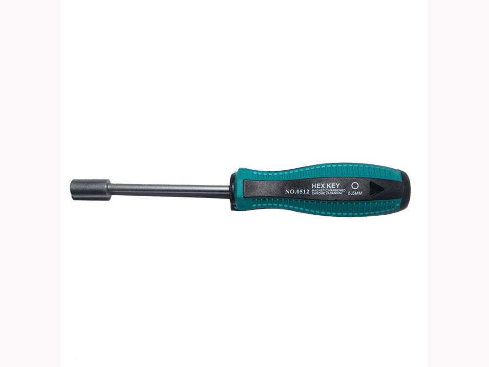 Meichoon DF07 Steckschlüssel, Schraubendreher, nicht-magnetische Spitze, Metall, Sechskantmutter, Sc