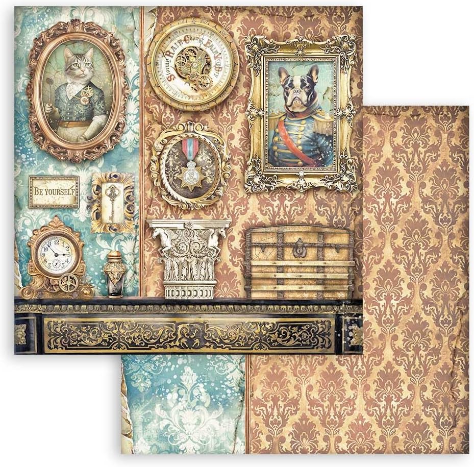 Stamperia - Scrapbook Paper Pad for Scrapbooking, Albums, Card Making, Bullet Journalling and More,