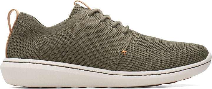 Clarks Herren Step Urban Mix'Sneaker 40 EU Khaki, 40 EU Khaki