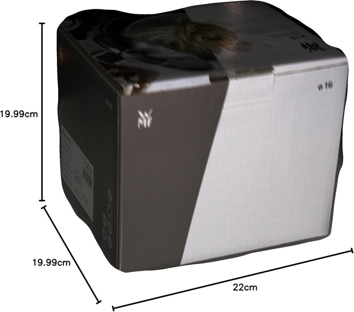 WMF Mini Dampfgarer mit Metalldeckel klein 16 cm, 1,5l, Cromargan Edelstahl poliert, Induktion, stap