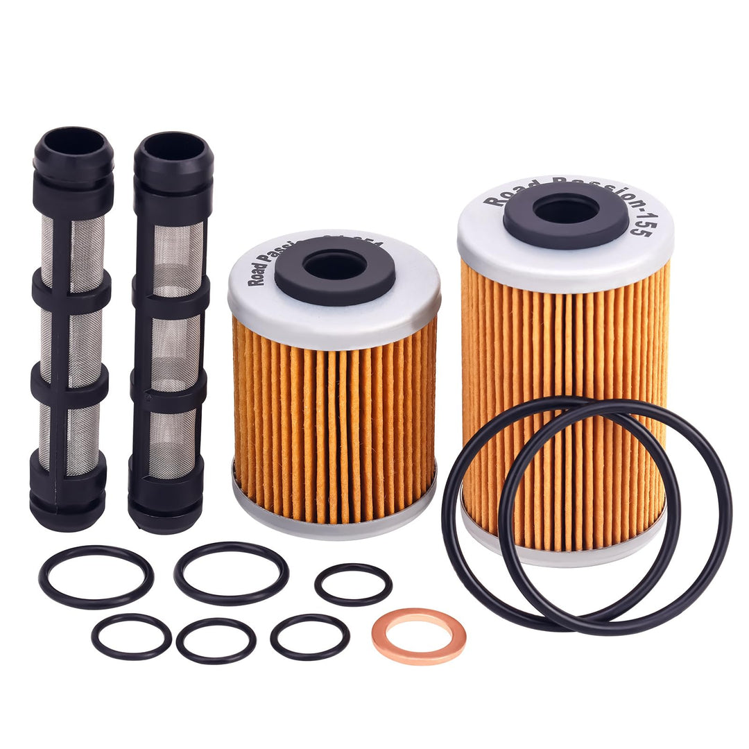 Road Passion Ölfilter Motorrad Ölfilter-Kombisatz Kompatibel mit 690 duke/R/Enduro/R/SMC/R