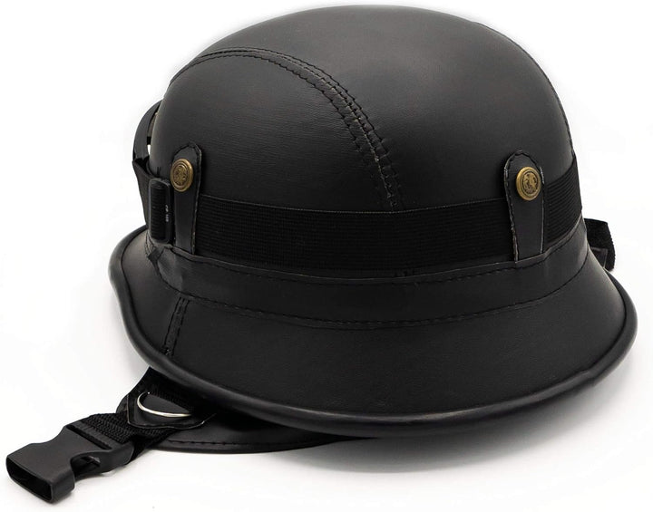 Mienloco Motorrad Jet Helm Harley Chopper Militär Halbschale Biker Mofa Roller Wehrmacht H1