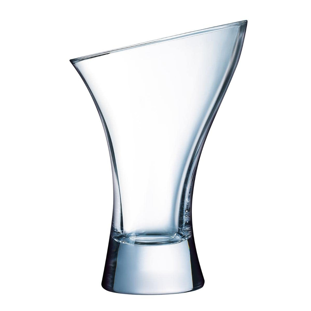 Arcoroc ARC E5613 Jazzed Eisbecher, Eisschale, 410ml, Glas, transparent, 6 Stück 410ml Transparent,