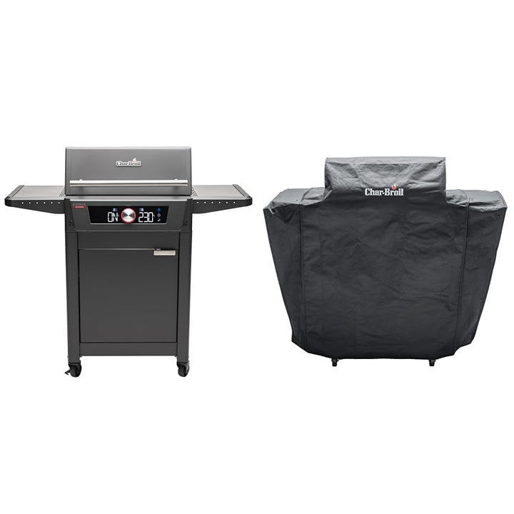 Char-Broil Evolve Electric E-Power Grillen, 90°C-370°C, APP Control, Reinigungsfunktion & SMART-E We