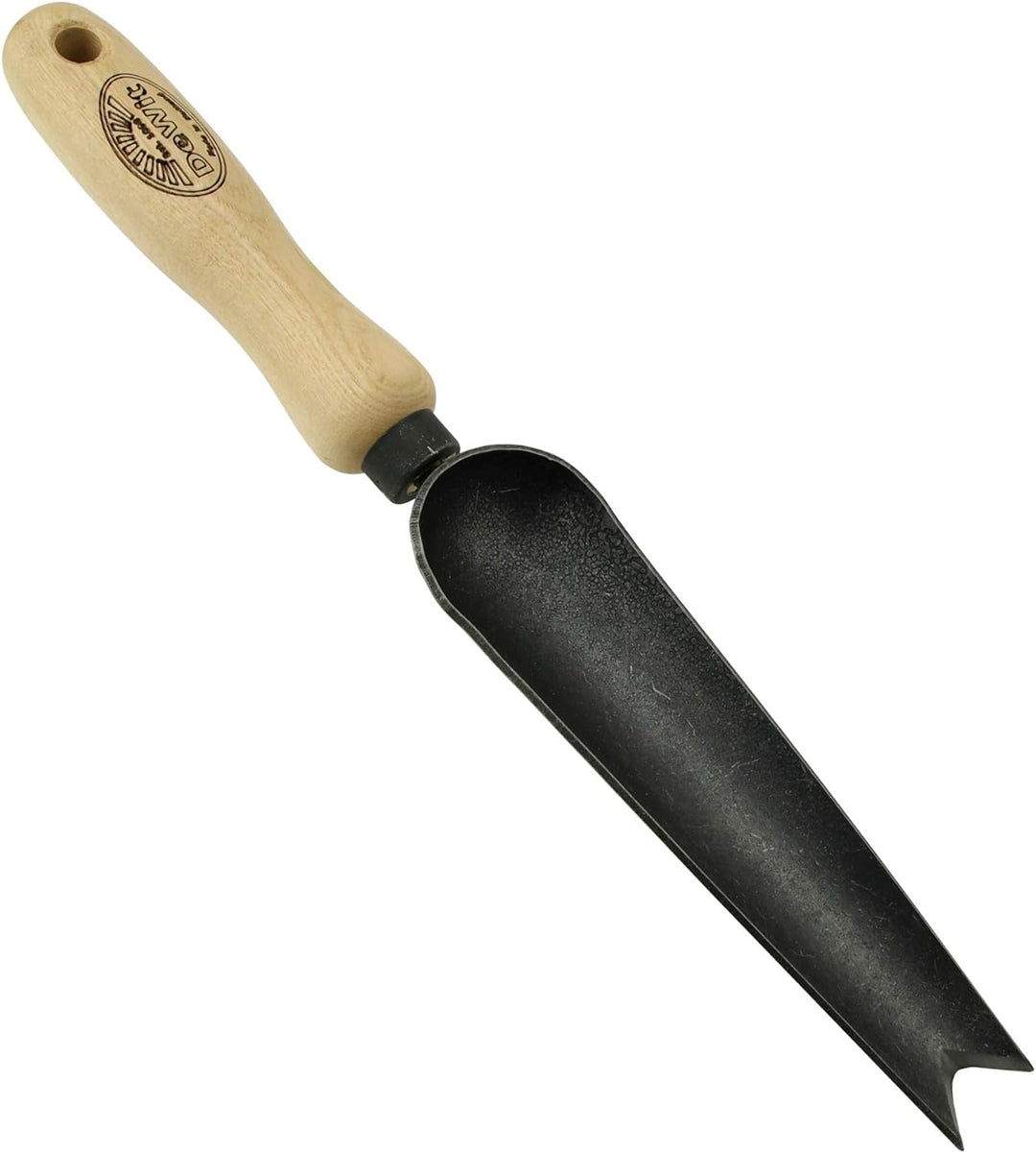 DeWit Unkraut-Kelle aus Borstahl 32 cm I Unkrautstecher in Bester Qualität I Profi Garten-Zubehör zu