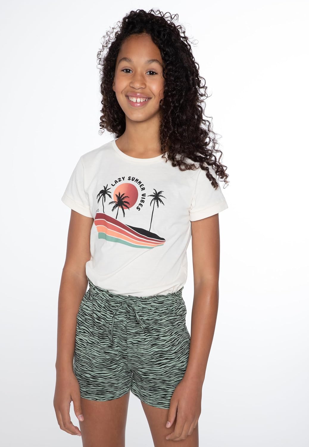 Protest Mädchen Shorts PRTDEIDRA JR Green Baygreen 128