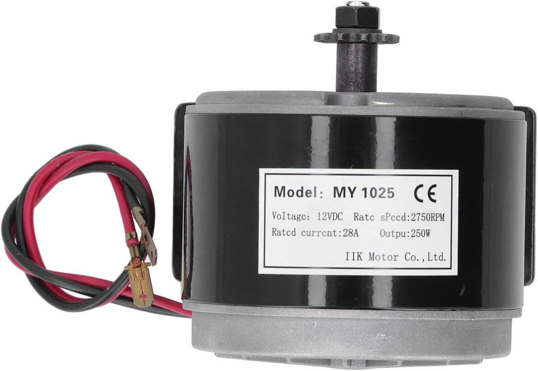 Elektroroller Motor DC Motor Gebürstet MY1025 12 V 250 W Gebürsteter DC Hochgeschwindigkeitsmotor 27