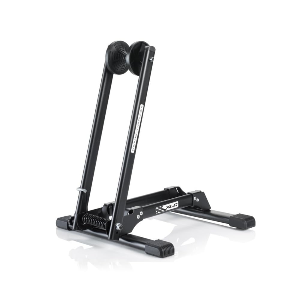 XLC VS-F03 Abstellständer, Unisex Erwachsene, Schwarz, One Size - Stabiler & Zuverlässiger Fahrradst